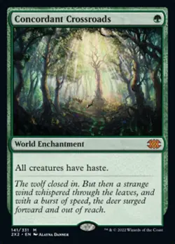 Concordant Crossroads x1 1x FOIL Double Masters 2022 NM MTG - Image 1
