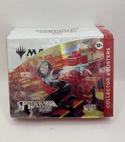Magic: The Gathering Marvel’s Spider-Man Collector Booster Box 12 Packs Sealed - Image 1