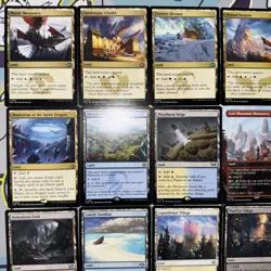 MTG *Rare & Other Land Lot Of 15 Duel Land Magic the Gathering TCG Land Lot X15 - Image 4