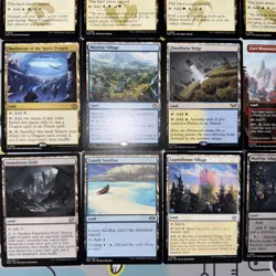 MTG *Rare & Other Land Lot Of 15 Duel Land Magic the Gathering TCG Land Lot X15 - Image 5