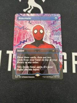 Secret Lair Brainstorm x1 Magic Cards MTG Spider-Man - Image 1