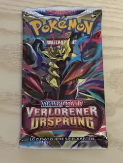 Lost Origin Booster Pack Sealed Giratina Art GERMAN Pokemon TCG 🇩🇪 - Image 1