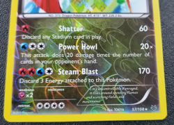 Pokemon TCG XY Roaring Skies - Salamence 57/108 Reverse Holo Rare NM - Image 3