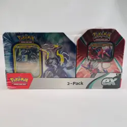 Pokemon TCG Miraidon & Koraidon Costco 2-Pack Tins - 9 Booster Packs New Sealed - Image 1