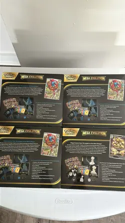 Pokemon Mega Evolution ETB Set of 4 Factory Sealed Brand New - Image 2