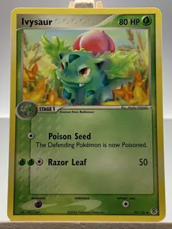 Ivysaur 35/112 - Pokemon TCG - Near Mint EX Fire Red Leaf Green - Non Holo - Image 1