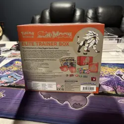 Pokemon Sun and Moon Base Set Solgaleo Elite Trainer Box ETB New - Image 3