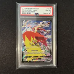 2022 Pokemon Sword & Shield Silver Temptest PSA 10 Blaziken Vmax Full Art #TG15 - Image 1