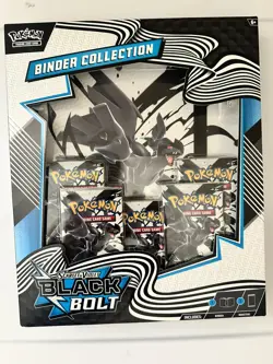 Pokemon Binder Collection Lot Of 3 Black Bolt, White Flare & Prismatic *Sealed* - Image 2