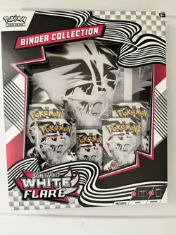 Pokemon Binder Collection Lot Of 3 Black Bolt, White Flare & Prismatic *Sealed* - Image 4