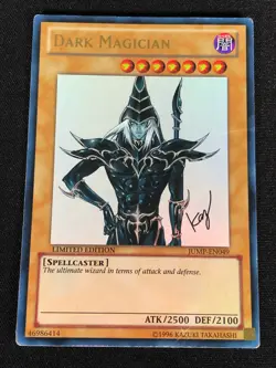 Yugioh Dark Magician JUMP-EN049 Ultra (MP) - Image 1