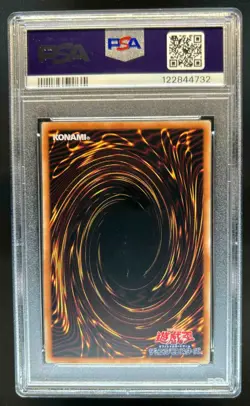 2025 Yu Gi Oh! Quarter Century FMLR Possessed Hiita Secret Rare #JP045 PSA 9 - Image 2
