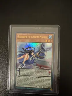 Yugioh Shinonome the Vaylantz Priestess TAMA-EN001 Ultra Rare 1st Edition NM - Image 1