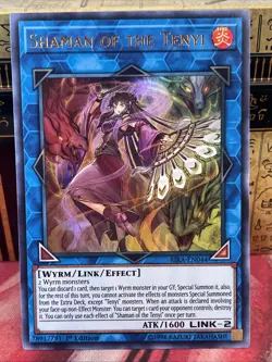 Yugioh Shaman of the Tenyi RIRA-EN044 Ultra Rare NM - Image 2