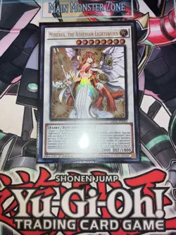 Minerva, The Athenian Lightsworn Ultra Rare 1st Edition LEDE-EN043 Yugioh - Image 1