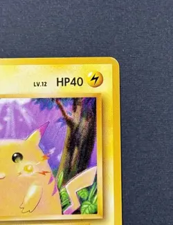 Pikachu No. 025 Japanese Base Set Vintage Pokemon Card LP - Image 3