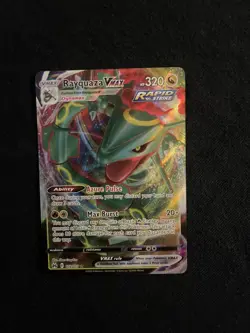 Rayquaza VMAX 102/159 Ultra Rare Holo Pokemon TCG Card Crown Zenith NM - Image 1