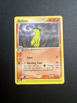 Pokemon TCG - Quilava - 51/100 - Uncommon - Ex Sandstorm Non Holo Card NM - Image 1