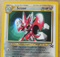Scizor #33 Black Star Promo Pokemon Card LP - Image 2