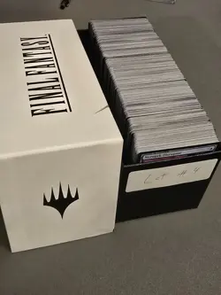 Lot (#4) of 450+ Magic the Gathering MtG TCG cards in Final Fantasy bundle box - Image 1