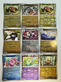 13 Card Pokemon TCG Pokeball Holo Card Lot - Prismatic Evolutions Black Bolt WF - Image 1