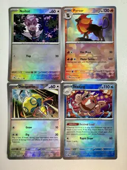 13 Card Pokemon TCG Pokeball Holo Card Lot - Prismatic Evolutions Black Bolt WF - Image 3