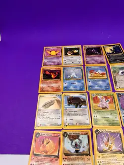 Pokemon 16 Cards Mixed Lot Vintage 1999 2000 Nice Lot Dark Cards Rare - Image 2