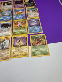 Pokemon 16 Cards Mixed Lot Vintage 1999 2000 Nice Lot Dark Cards Rare - Image 4