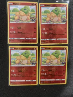 Pokemon GO Peelable Ditto Lot - Bidoof, Numel, Spinarak - 7 Cards (Unpeeled) NM - Image 4