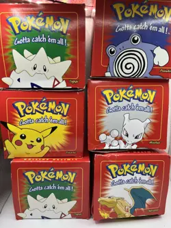 Pokemon 23k Gold Played Trading Card Set Red Box Lot Of 15 - 6 Sealed - Image 2
