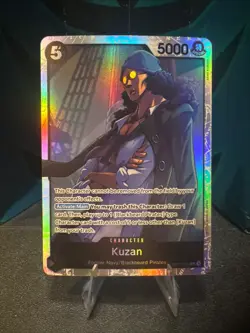 One Piece CCG Kuzan English OP-10 082 Royal Blood SR Card Near Mint Condition - Image 1