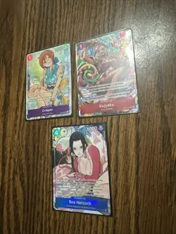 One Piece TCG Card Lot Of 3 - Image 1