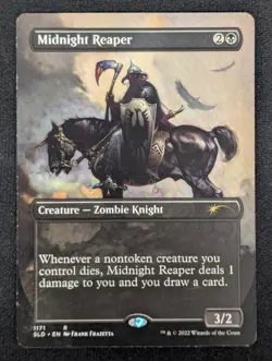 MTG Midnight Reaper- DAMAGED -Secret Lair Magic the Gathering Card # 1171 - Image 1