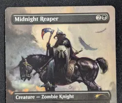 MTG Midnight Reaper- DAMAGED -Secret Lair Magic the Gathering Card # 1171 - Image 3