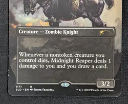 MTG Midnight Reaper- DAMAGED -Secret Lair Magic the Gathering Card # 1171 - Image 4