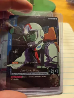 Gundam Card Game Amuro Ray ST01-010 C+ English - Image 1