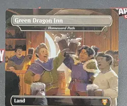 MTG Homeward Path- DAMAGED -The Lord of the Rings Commander Magic Card # 365 - Image 3