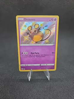 Dedenne SV056/SV122 Shining Fates Baby Shiny Holo Rare Pokemon Card TCG - Image 1