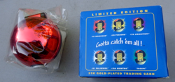 MIB POKEMON #61 POLIWHIRL Burger King Gold-Plated Card Pokeball Card 1999 - Image 5