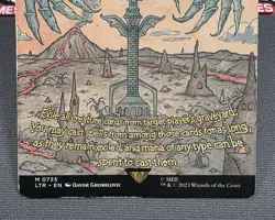 MTG Shadow of the Enemy- DAMAGED -The Lord of the Rings Magic Card # 735 - Image 4