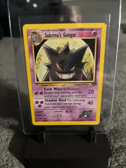 Sabrina's Gengar 29/132 - Pokemon Gym Challenge Card Non Holo - Image 1