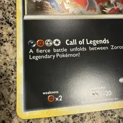 Zoroark And The Legendary Pokemon JUMBO 2011 PROMO Card Oversized HOLO | NM - Image 4