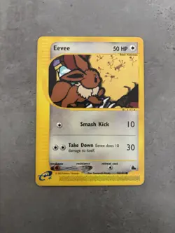 Eevee 54/144 Skyridge Common Vintage Pokemon TCG Card MP 2003 Sumiyoshi Kizuki - Image 1