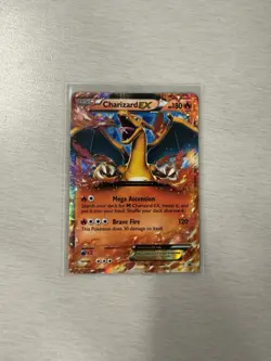 Pokemon TCG Charizard-EX XY17 Holo Promo Card LP Condition - Image 1