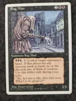 Rag Man - Fourth Edition: #155, Magic: The Gathering Nm (DS3D1L1) - Image 3