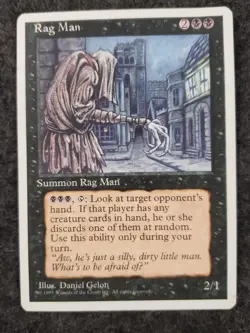 Rag Man - Fourth Edition: #155, Magic: The Gathering Nm (DS3D1L1) - Image 5
