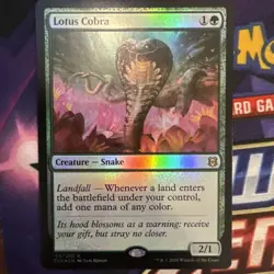 Lotus Cobra Zendikar Rising Foil!!!! Very Clean - Image 1