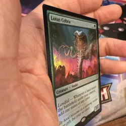 Lotus Cobra Zendikar Rising Foil!!!! Very Clean - Image 4