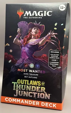 MTG Outlaws of Thunder Junction: Commander Deck Most Wanted (SEALED) - Image 1
