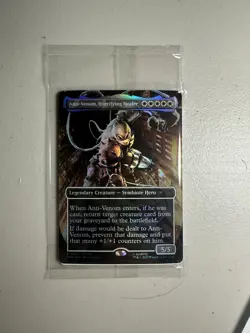 Magic The Gathering Anti-Venom Horrifying Healer Borderless Foil NEW SEALED USA - Image 2